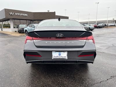 2026 Hyundai Elantra — engine compartment view