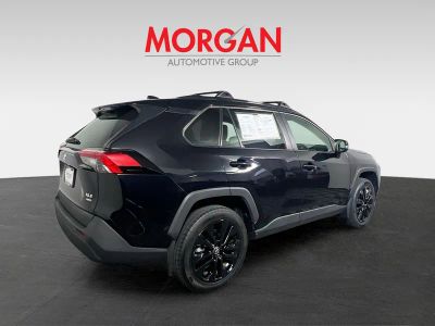2022 Toyota RAV4 — rear three-quarter view