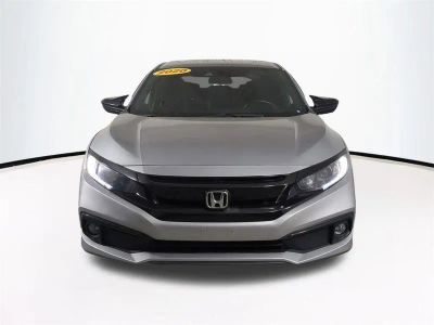 2020 Honda Civic — rear three-quarter view