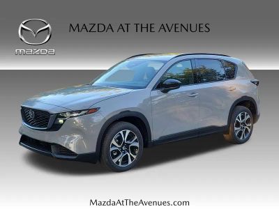 2026 Mazda CX-5 2.5 S Preferred in Gray — front three-quarter view