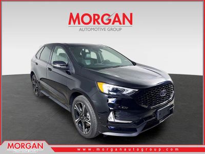 2023 Ford Edge ST in Black Metallic — front three-quarter view