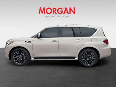 2023 INFINITI QX80 — engine compartment view
