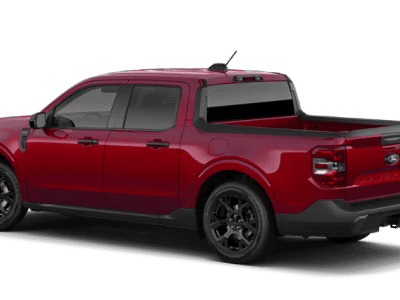 2026 Ford Maverick — rear three-quarter view