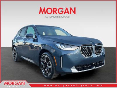 2026 BMW X3 30 xDrive in Arctic Race Blue Metallic — front three-quarter view
