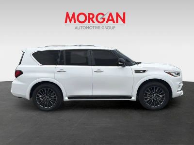 2022 INFINITI QX80 — rear three-quarter view