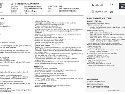 2016 Cadillac SRX - Photo 4