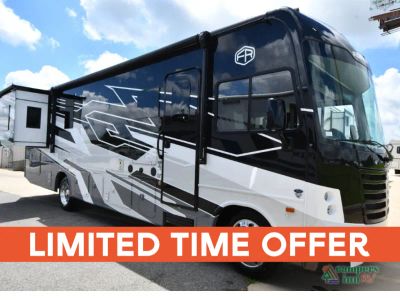 2026 Forest River RV FR3 Plus in SLATE — front three-quarter view