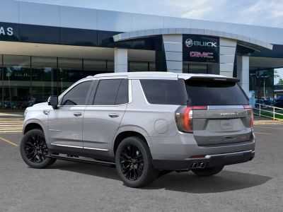 2026 GMC Yukon — rear three-quarter view