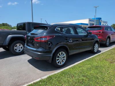 2021 Nissan Rogue Sport — rear three-quarter view
