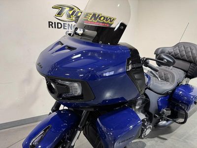 2025 Indian Motorcycle Pursuit Dark Horse 112 Springfield Blue Vivid Crystal with Black Vivid - Photo 12