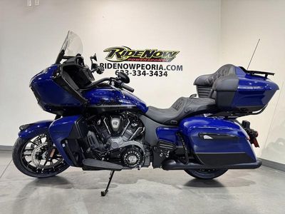 2025 Indian Motorcycle Pursuit Dark Horse 112 Springfield Blue Vivid Crystal with Black Vivid - Photo 8