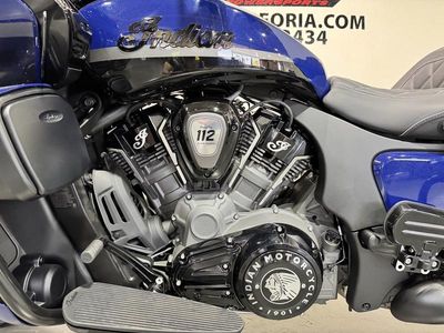 2025 Indian Motorcycle Pursuit Dark Horse 112 Springfield Blue Vivid Crystal with Black Vivid - Photo 13