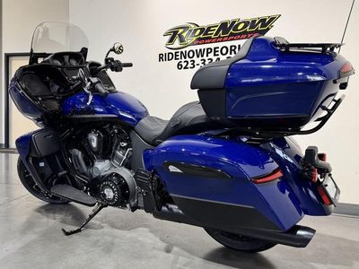 2025 Indian Motorcycle Pursuit Dark Horse 112 Springfield Blue Vivid Crystal with Black Vivid - Photo 5