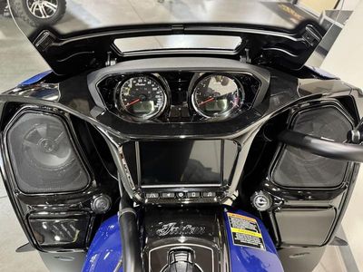 2025 Indian Motorcycle Pursuit Dark Horse 112 Springfield Blue Vivid Crystal with Black Vivid - Photo 11