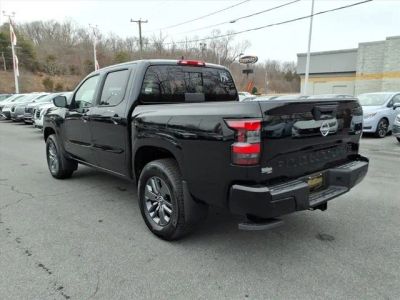 2026 Nissan Frontier — rear three-quarter view