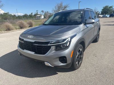 2024 Kia Seltos — rear three-quarter view