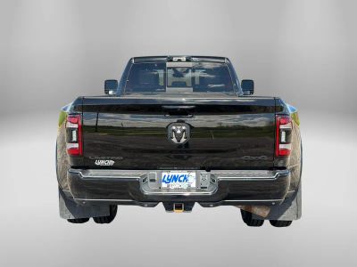 2023 RAM 3500 — rear three-quarter view
