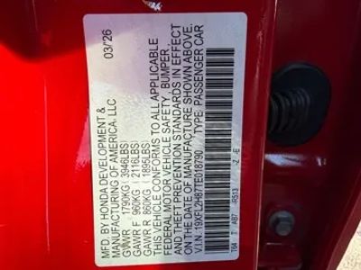 2026 Honda Civic — photo 24 view