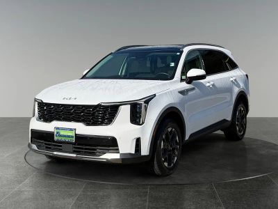 2024 Kia Sorento — rear three-quarter view