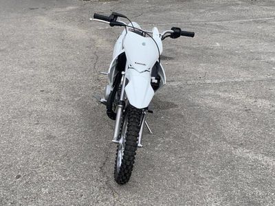 2026 Kawasaki KLX110R — rear three-quarter view