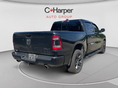 2020 RAM 1500 — rear three-quarter view