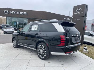 2026 Hyundai Palisade Hybrid — rear three-quarter view