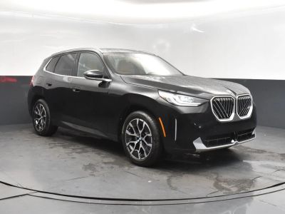 2026 BMW X3 N/A in Black Sapphire Metallic — front three-quarter view