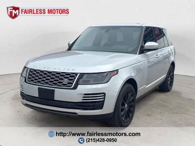 2019 Land Rover Range Rover HSE AWD 4dr SUV in Silver — front three-quarter view