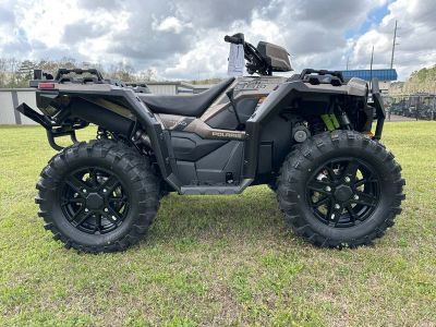 2026 Polaris Sportsman 850 Trail in Nara Bronze — front three-quarter view