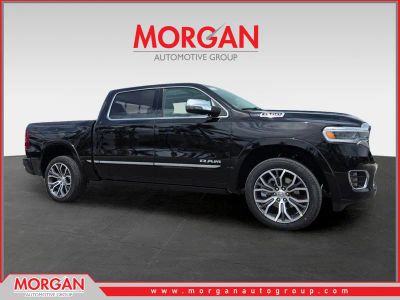 2026 Ram 1500 Tungsten in Black — front three-quarter view