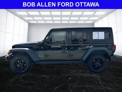 2023 Jeep Wrangler 4xe — side profile view
