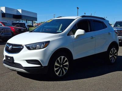 2021 Buick Encore — rear three-quarter view