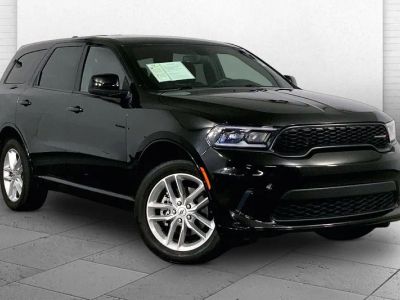 2025 Dodge Durango GT in Db Black Clearcoa — front three-quarter view