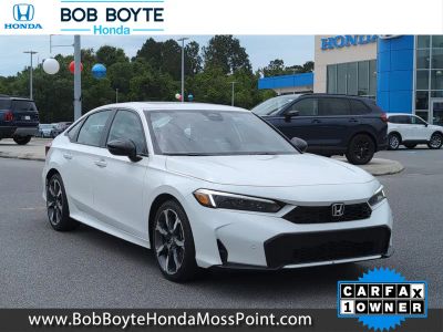 2025 Honda Civic Sedan Hybrid N/A — front three-quarter view
