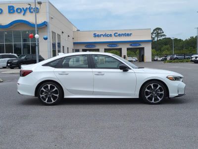 2025 Honda Civic Sedan Hybrid — side profile view