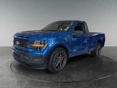 2025 Ford F-150 — rear three-quarter view
