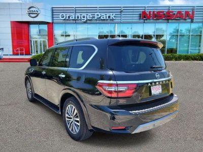 2023 Nissan Armada — rear three-quarter view