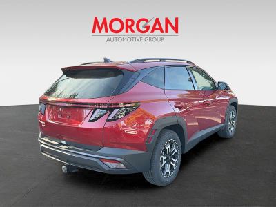 2026 Hyundai TUCSON — rear three-quarter view