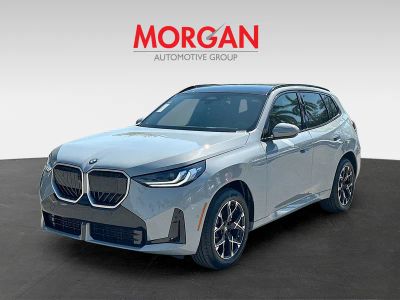 2026 BMW X3 — rear three-quarter view