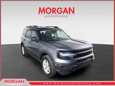 2021 Ford Bronco Sport Base in Gray Metallic — front three-quarter view
