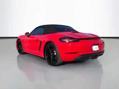 2025 Porsche 718 Boxster — rear three-quarter view