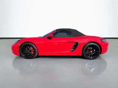 2025 Porsche 718 Boxster — side profile view