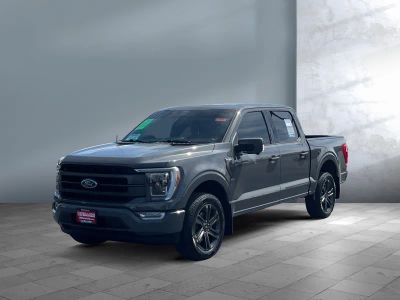 2021 Ford F-150 — front three-quarter view