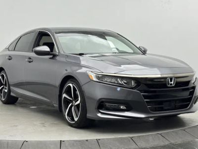 2019 Honda Accord Sedan — rear three-quarter view