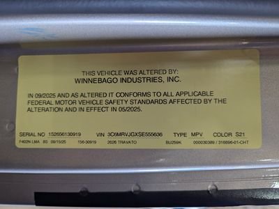 2026 Winnebago Travato — photo 11 view