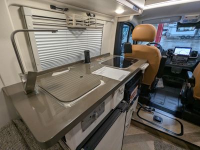 2026 Winnebago Travato — front three-quarter view