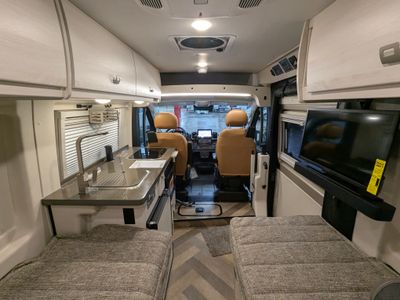 2026 Winnebago Travato — rear three-quarter view