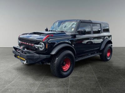 2022 Ford Bronco — rear three-quarter view