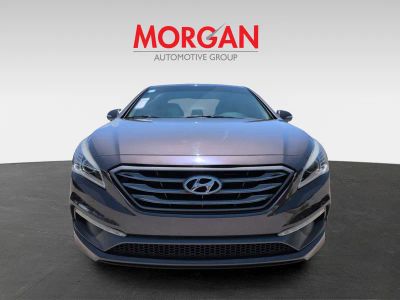 2017 Hyundai Sonata — rear three-quarter view