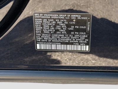 2022 Volkswagen Atlas Cross Sport — photo 41 view